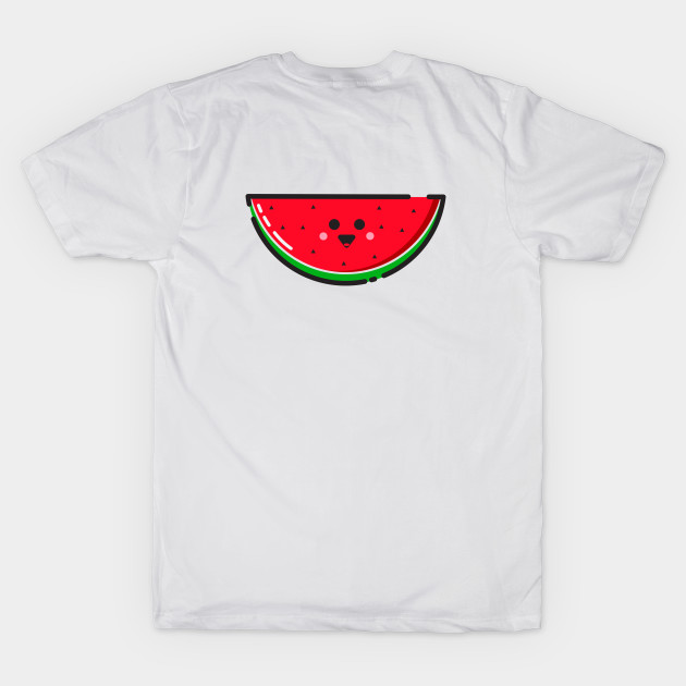 watermelon vector illustration by littlefrog